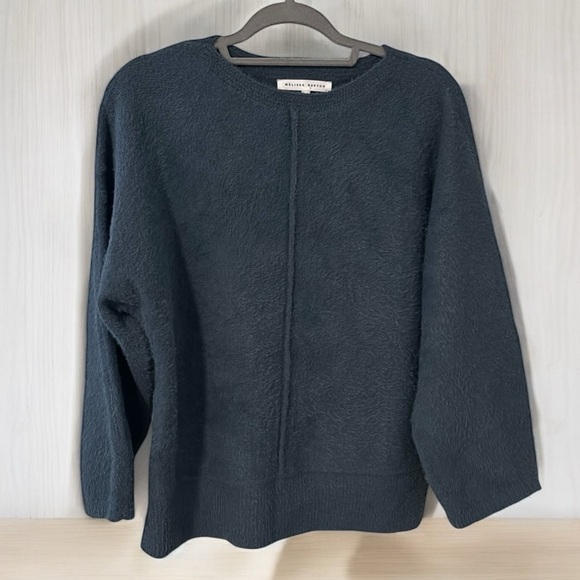 Melissa Nepton Cozy Blue Sweater sz M - Picture 1 of 6